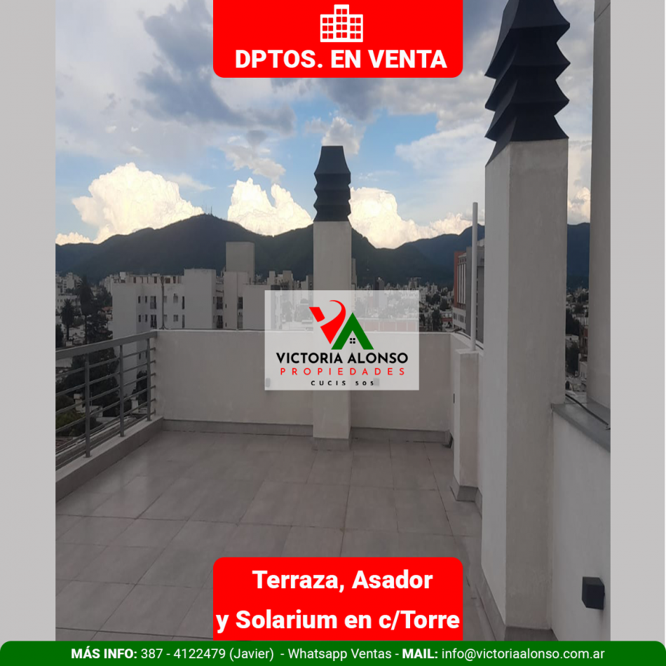 Hermoso Departamento en Macrocentro en Venta. 